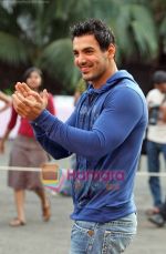 John Abraham at promotional event for UTV Bindass new reality show Big Switch in Mumbai on 23rd Oct 2009 (59).jpg